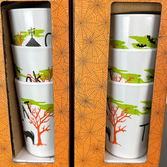 Ghoulish 2-6 Piece Party Set 100% Melamine Halloween Plates & Tumblers - Picture 4 of 9